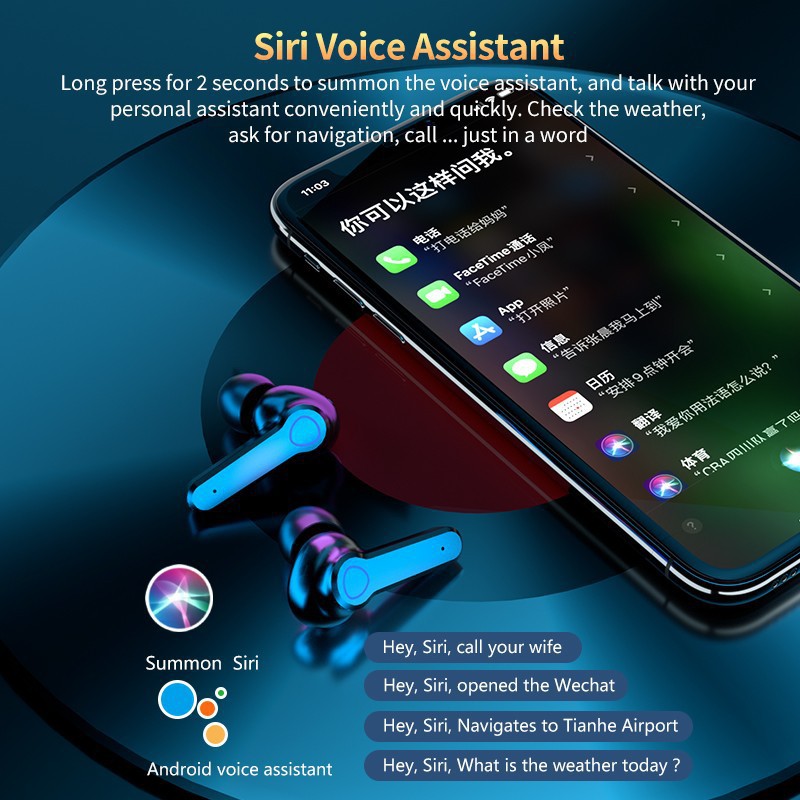 Digital Display Sports Wireless Headphones