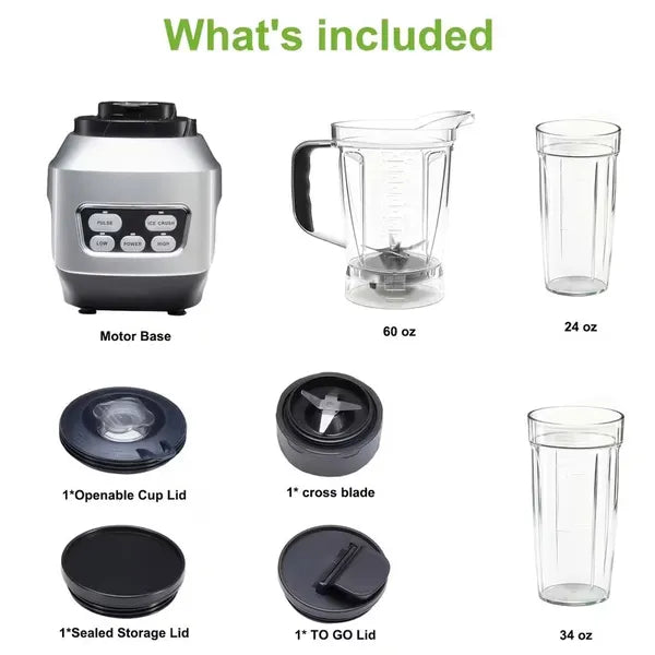 Smoothie Blender, Countertop Blenders for Kitchen