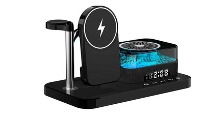8-in-1 Magnetic Wireless Charging Stand With Multiple Functions