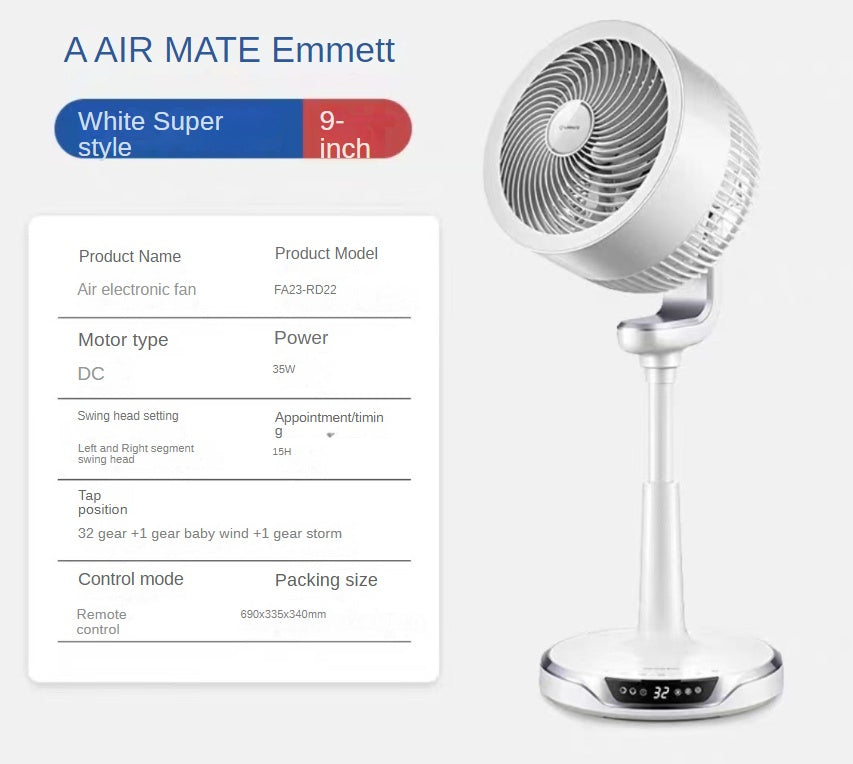 Air Circulation Purification Smart Electric Fan Home Floor