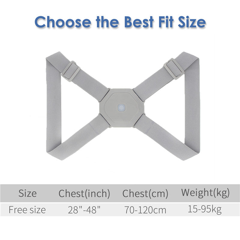 Smart Anti-hunchback Induction Orthosis Correction Belt