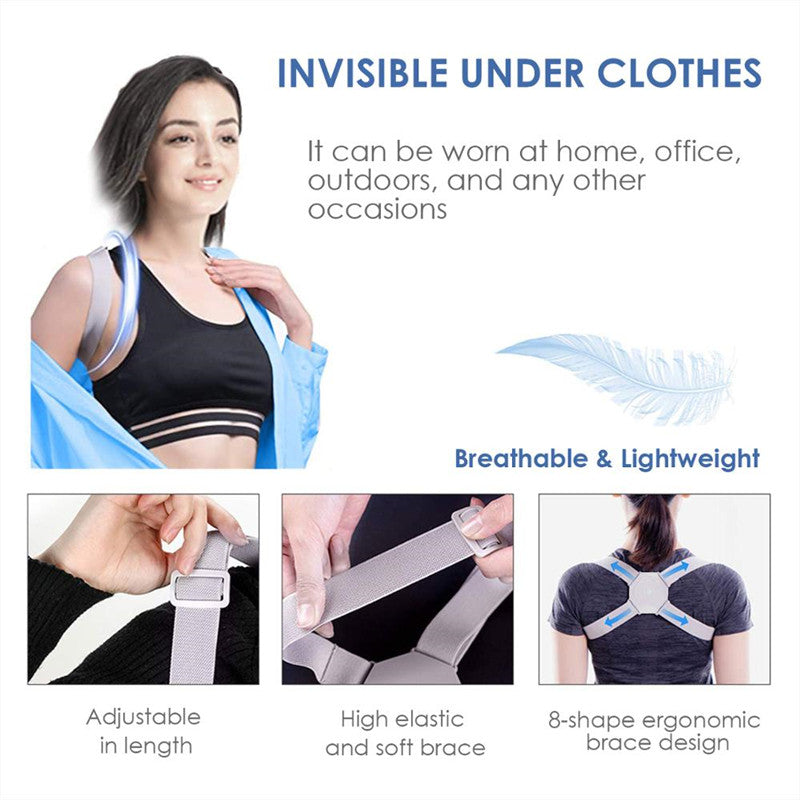 Smart Anti-hunchback Induction Orthosis Correction Belt