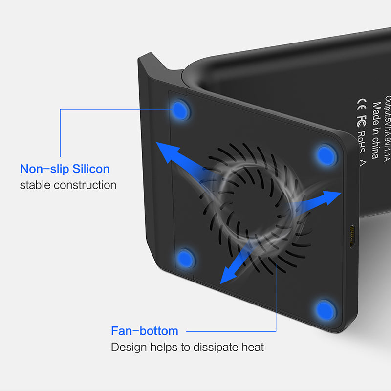 Compatible with Apple , Universal Qi Fast Wireless Charger  Charging Board Mobile Phone