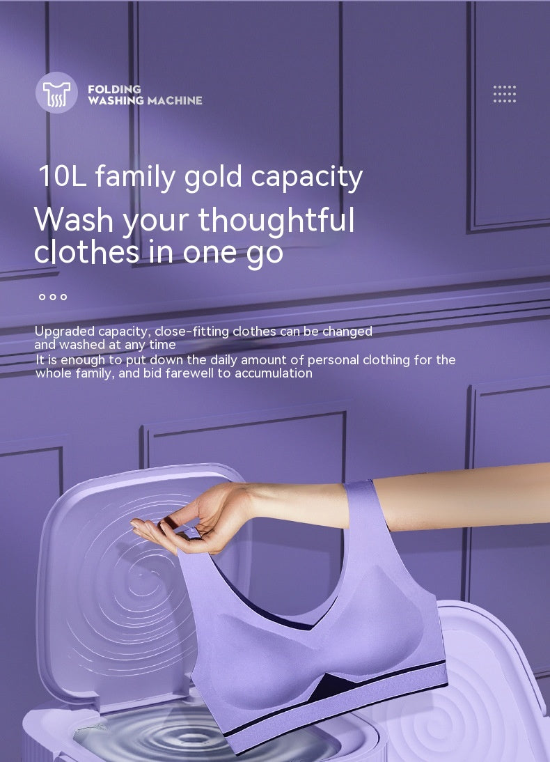 Plastic Folding Washing Machine Automatic