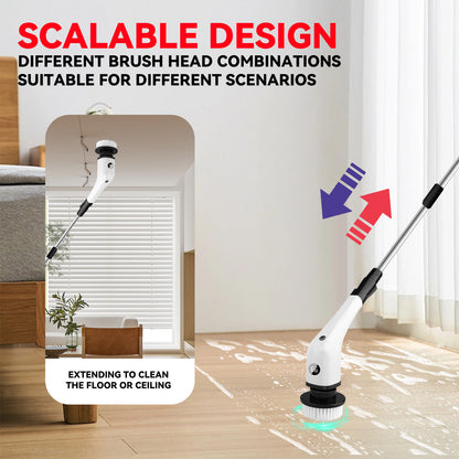 electric bathroom cleaning brush
