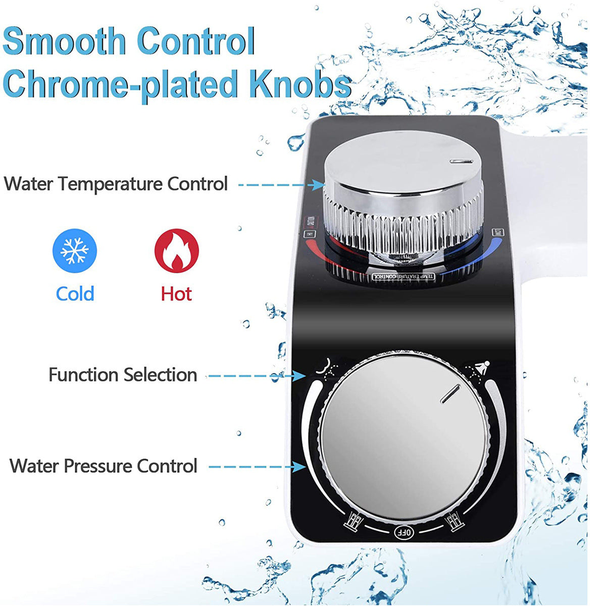 Smart Toilet Seat Butt Flusher Without Electricity