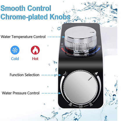 Smart Toilet Seat Butt Flusher Without Electricity