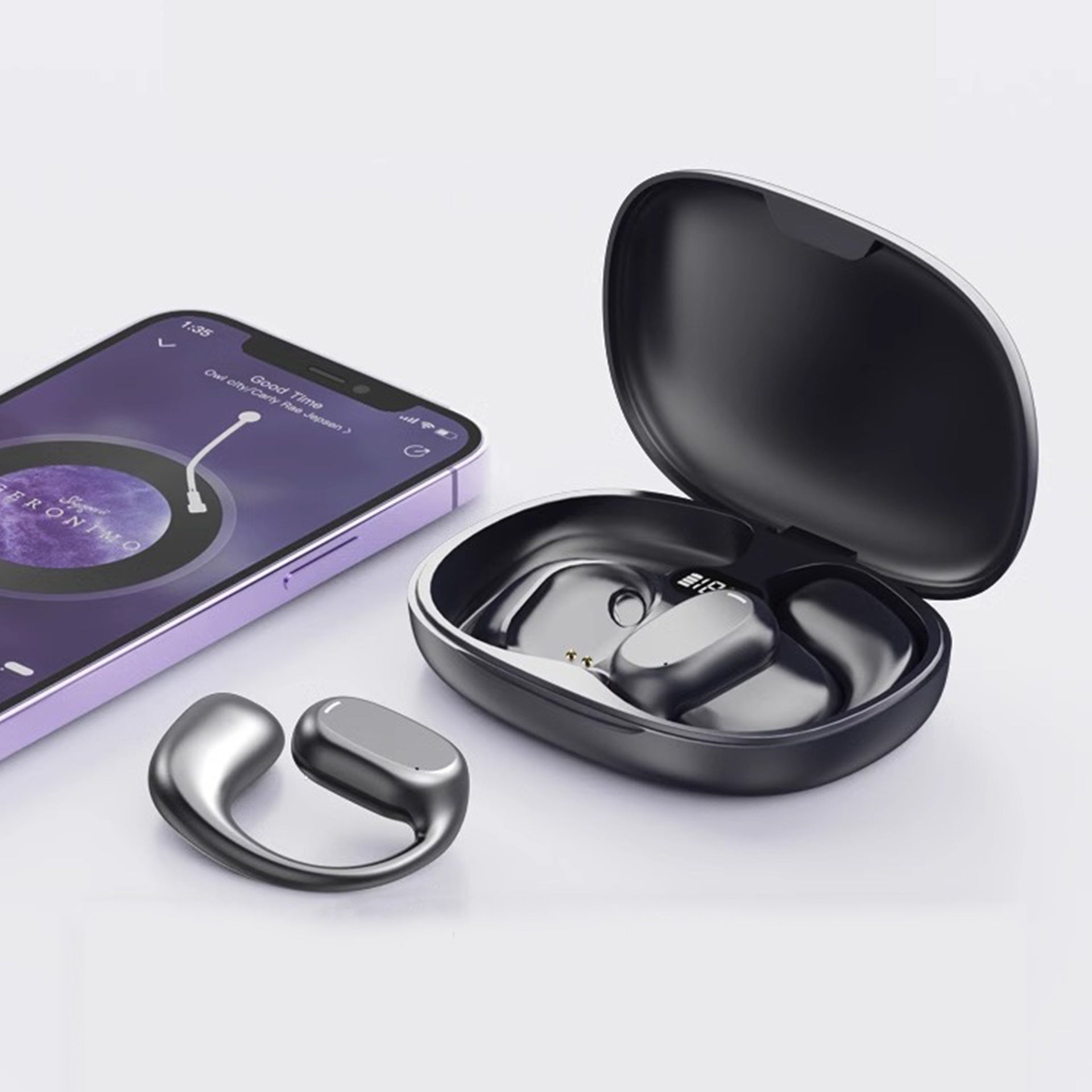 Wireless Bluetooth Headset Ear Mounted Long Endurance