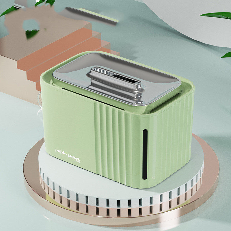 Avocado Green Pet Drinking Machine Smart Mute
