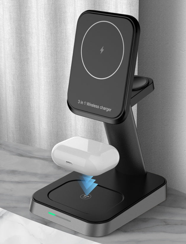 Compatible with Apple, Three-in-one Wireless Charger