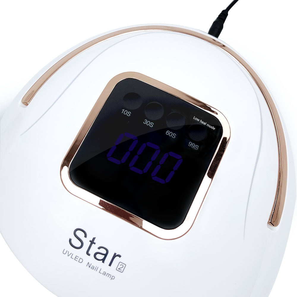 Portable smart sensor nail machine phototherapy machine