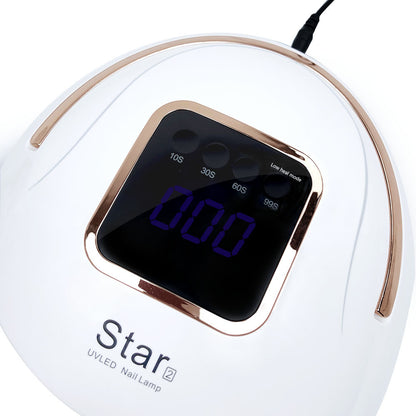 Portable smart sensor nail machine phototherapy machine