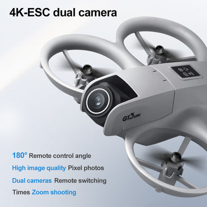 Small drone with dual cameras