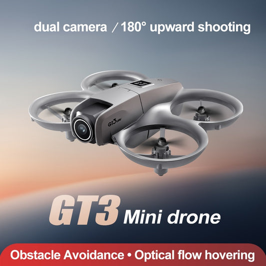 Small drone with dual cameras