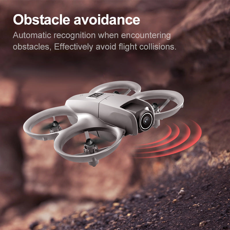 Small drone with dual cameras