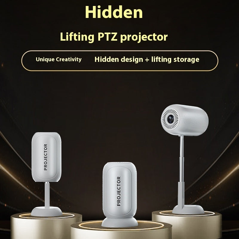 Smart HD Projector Bedroom Wall Super Clear Home