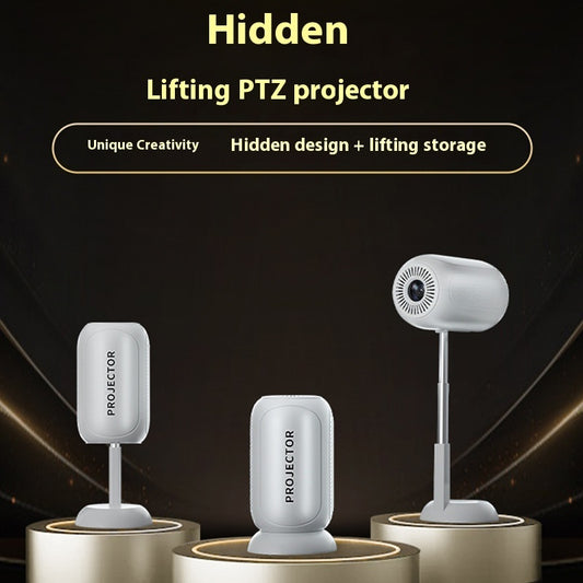 Smart HD Projector Bedroom Wall Super Clear Home