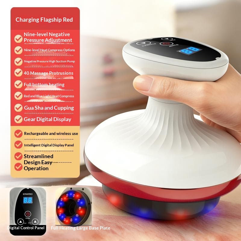 Electric gua sha massager