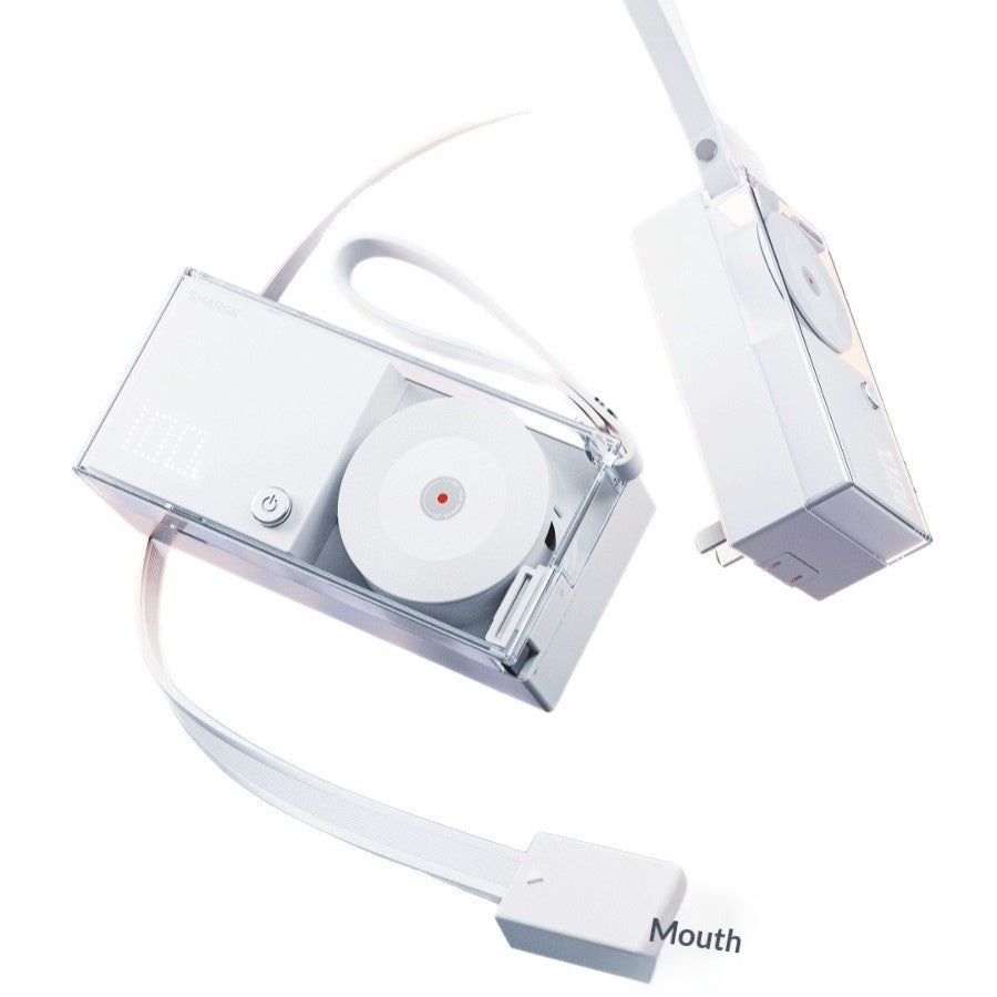 3-in-1 Power Bank With 30W Charging Built-in Plug And Retractable Cable For Fast Charging