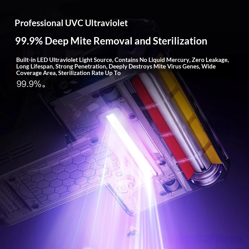 Dual Dust Cup Smart Mite Remover