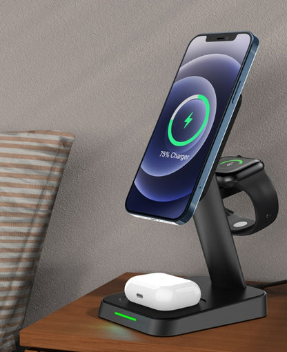 Compatible with Apple, Three-in-one Wireless Charger