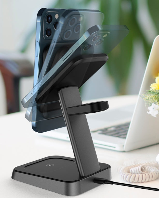 Compatible with Apple, Three-in-one Wireless Charger