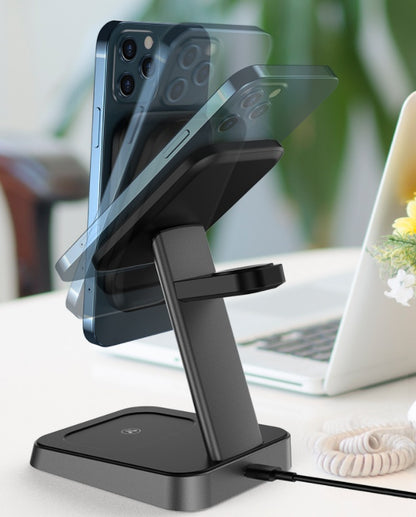 Compatible with Apple, Three-in-one Wireless Charger
