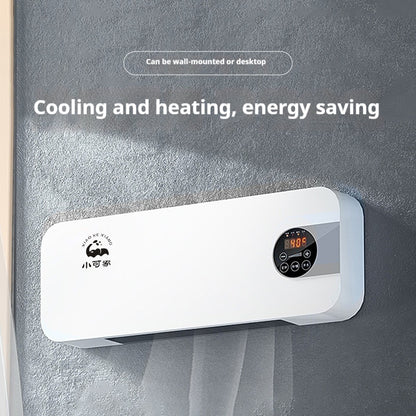 Home Wall Mount Air Conditioner Fan Dual-use Small Fan Indoor Bedroom