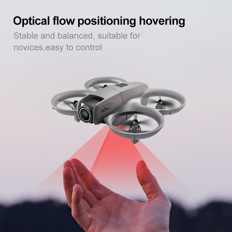 Small drone with dual cameras