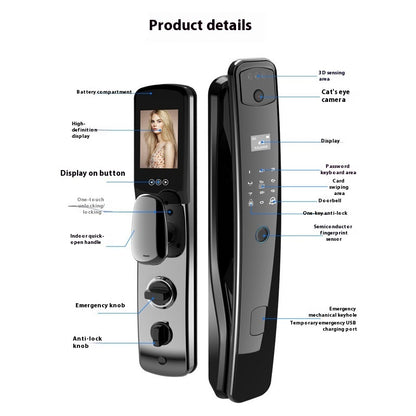 Fingerprint & Facial Recognition Smart Lock