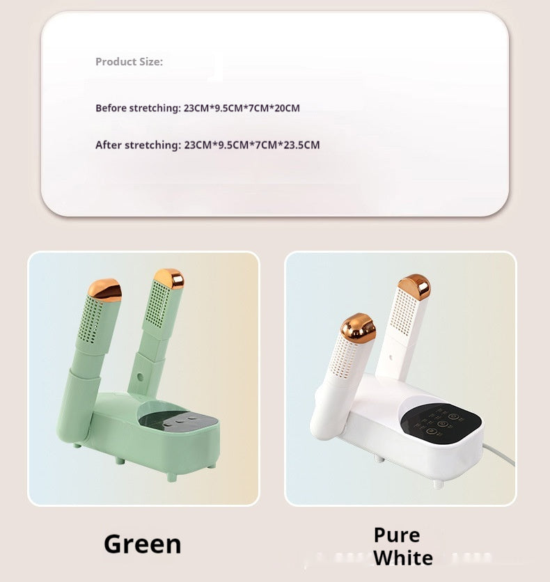 Shoe dryer with deodorizer