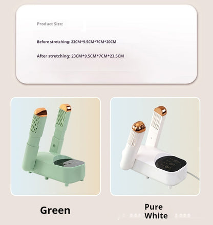 Shoe dryer with deodorizer
