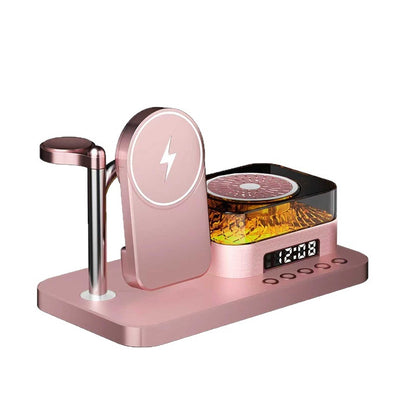 8-in-1 Magnetic Wireless Charging Stand With Multiple Functions