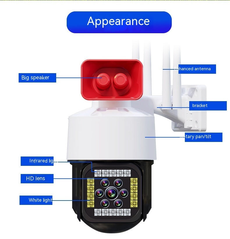 Outdoor Wireless Monitoring Camera For Home Use