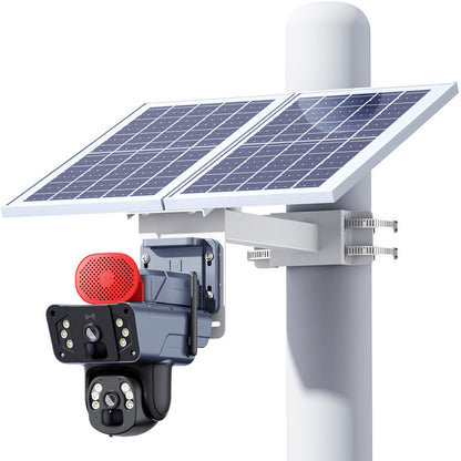 4G Solar Powered Dual Camera Security Camera