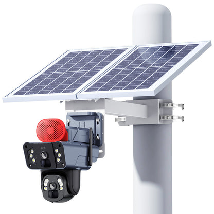 4G Solar Powered Dual Camera Security Camera