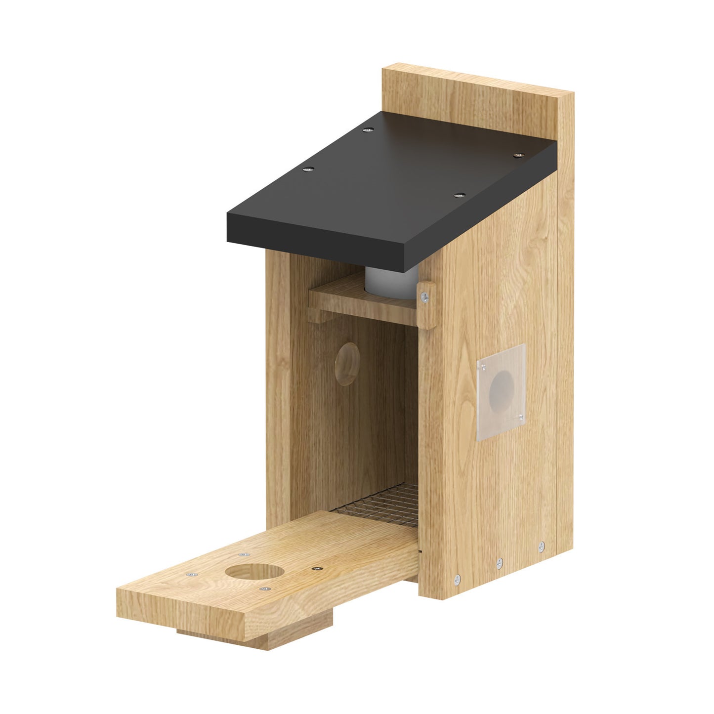 Outdoor Simple Solar-Powered Smart Visual Birdhouse