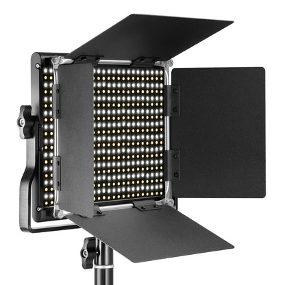 Neewer Professional Metal Bi-Color LED Video Light for Studio YouTube Product Photography Video Shooting Dimmable 660 Beads