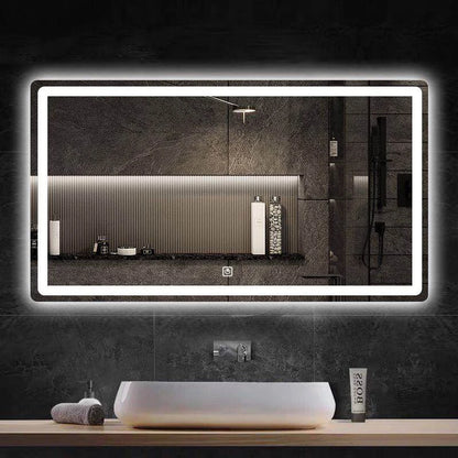 LED bathroom smart mirror
