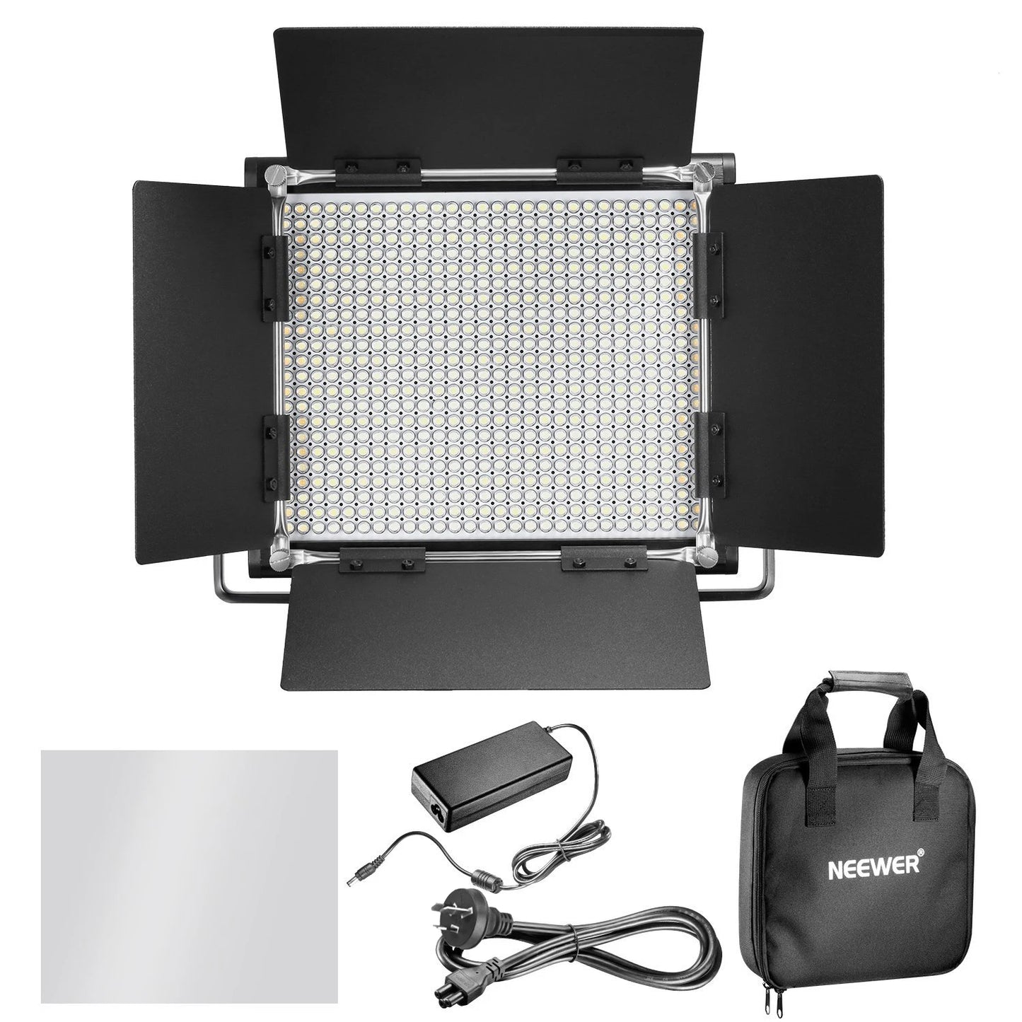 Neewer Professional Metal Bi-Color LED Video Light for Studio YouTube Product Photography Video Shooting Dimmable 660 Beads