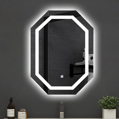 Wall Hung Frameless Touch Screen Led Bath Smart Mirror for Bathroom