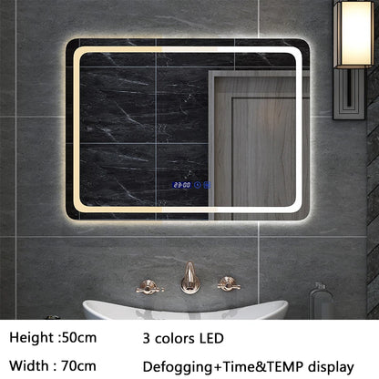 LED bathroom smart mirror