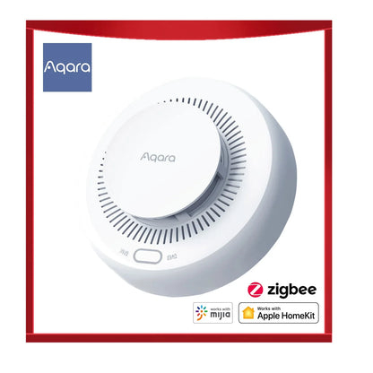 Aqara Smart Smoke Detector Zigbee Fire Alarm Monitor Sound Alert Home Security APP Remote Control