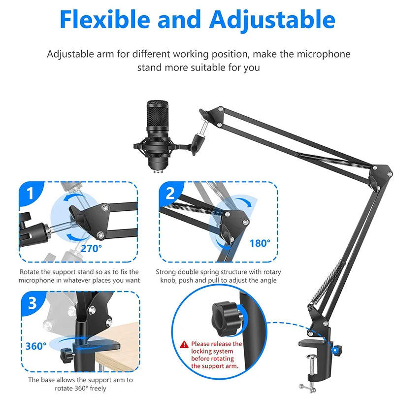 BM800 Studio Microphone Kit