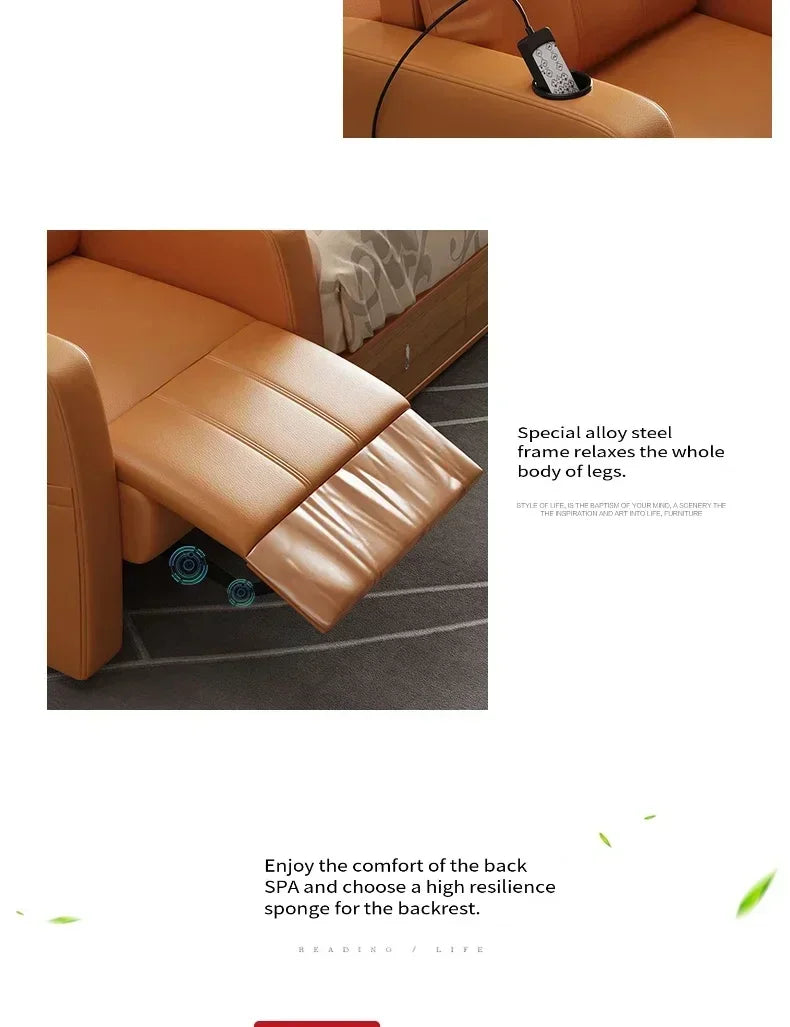 Simple Tatami Bed Massage Electric Multifunctional Headboards Double Bed Queen Size Frame Camas Moderrnas Inteligentes Furniture