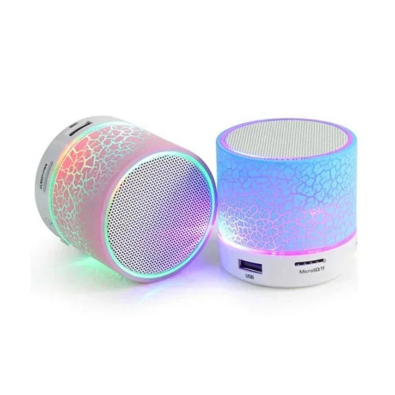 Mini Wireless Bluetooth Speaker with LED Light