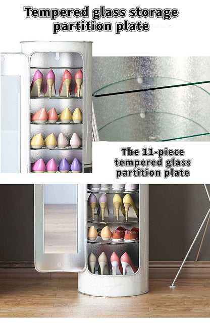 High-Tech Rotatable Shoe Cabinet