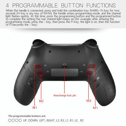 Wireless Bluetooth game controller