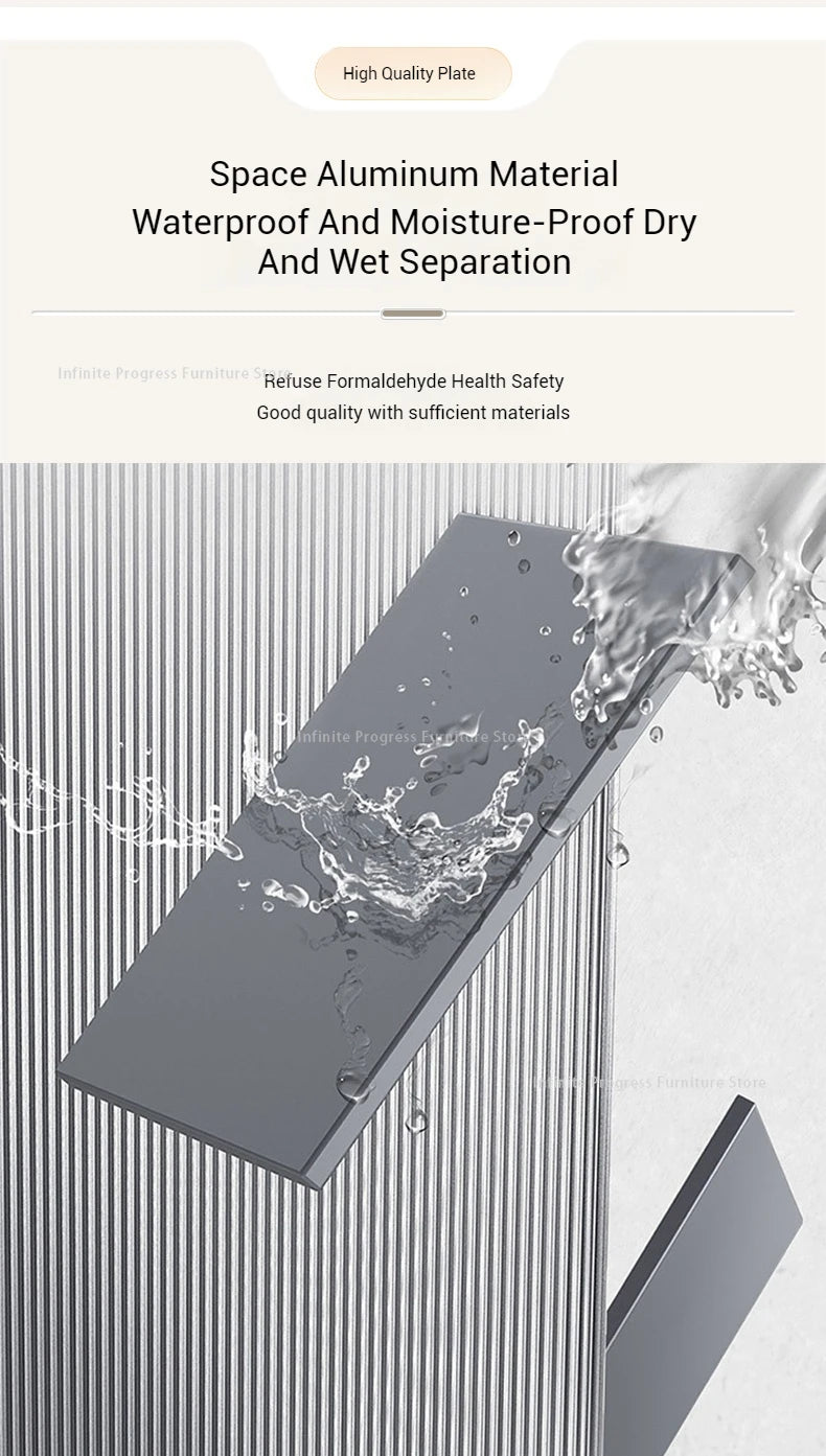 Arc-shaped Smart Bathroom Mirror Cabinet, Wall-mounted Bathroom Mirror Cabinet with Lighting, Smart Bathroom Mirror Cabinet