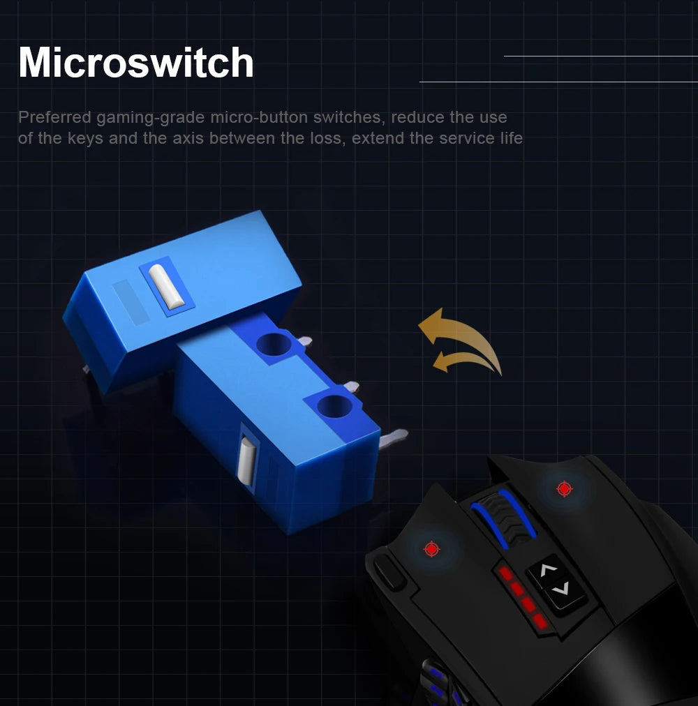 wireless RGB gaming mouse